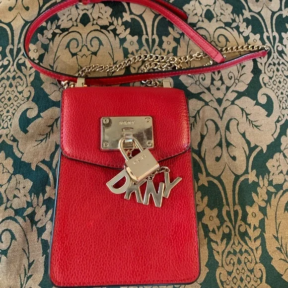 DKNY Phone leather Crossbody bag - Picture 4 of 4